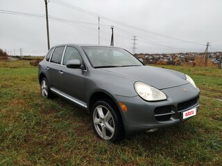 2005 Porsche Cayenne I (955), серый, 1100000 рублей, вид 3