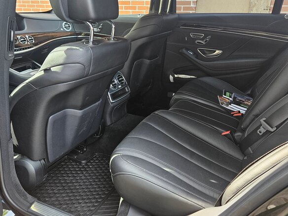 2020 Mercedes-Benz S-Класс 350 d Long VI (W222, C217) Рестайлинг, чёрный, 7300000 рублей - вид 6