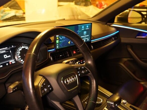 2017 Audi A4 V (B9), белый, 2200000 рублей - вид 2