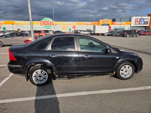 2007 Ford Focus II, чёрный, 350000 рублей - вид 2
