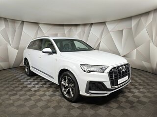 2022 Audi Q7 55 TFSI II (4M) Рестайлинг, белый, 6790000 рублей, вид 3