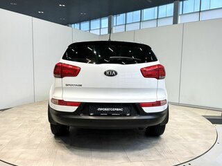 2014 Kia Sportage III Рестайлинг, белый, 1550000 рублей, вид 4
