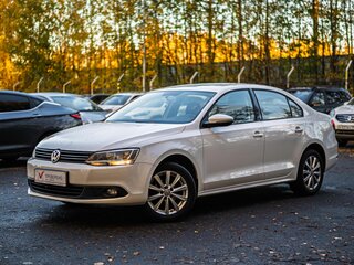 2014 Volkswagen Jetta VI, белый, 1320000 рублей, вид 1