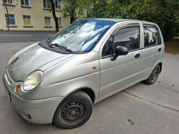 2008 Daewoo Matiz I Рестайлинг, серебристый, 270000 рублей - вид 3