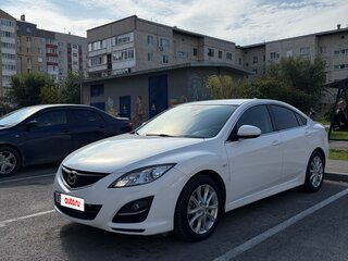 2011 Mazda 6 II (GH) Рестайлинг, белый, 1099000 рублей, вид 2