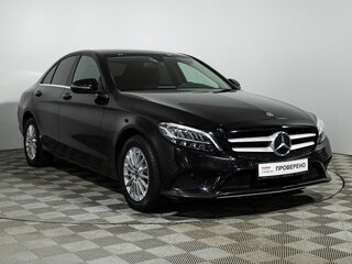2018 Mercedes-Benz C-Класс 180 IV (W205) Рестайлинг, чёрный, 1949585 рублей, вид 3