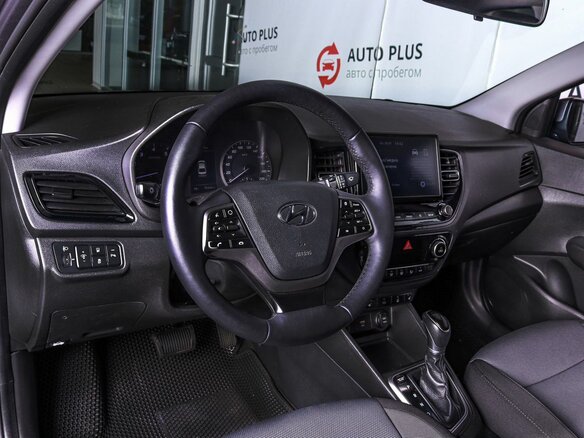 2021 Hyundai Solaris II Рестайлинг, серый, 1580000 рублей - вид 6