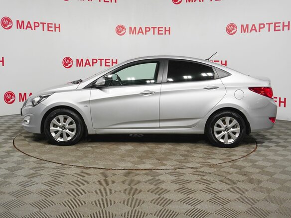 2016 Hyundai Solaris I Рестайлинг, серебристый - вид 7