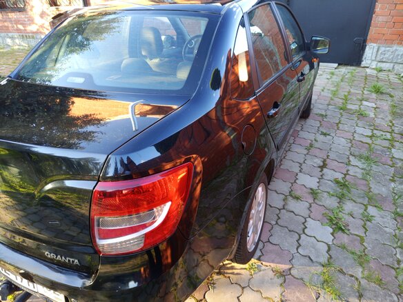 2013 Lada (ВАЗ) Granta I, синий, 850000 рублей - вид 12