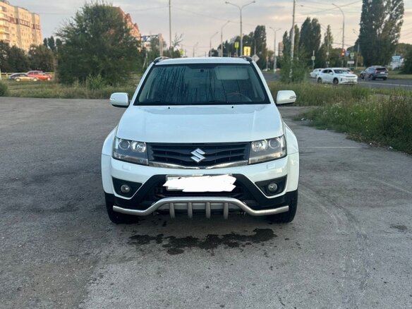 2013 Suzuki Grand Vitara II Рестайлинг 2, белый, 1280000 рублей - вид 1