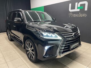 2018 Lexus LX 570 III Рестайлинг 2, чёрный, 7900000 рублей, вид 1