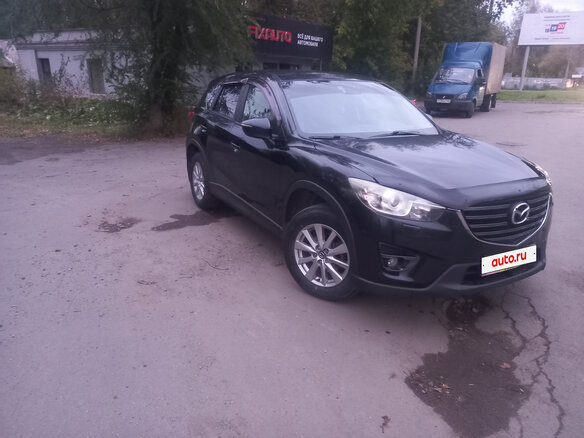 2016 Mazda CX-5 I Рестайлинг, чёрный, 1800000 рублей - вид 2