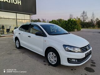 2019 Volkswagen Polo V Рестайлинг, белый, 1199000 рублей, вид 3