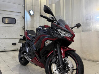 2020 Kawasaki Ninja 650, пурпурный, 730000 рублей, вид 1
