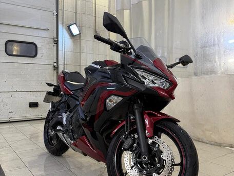 2020 Kawasaki Ninja 650, пурпурный, 730000 рублей, вид 1