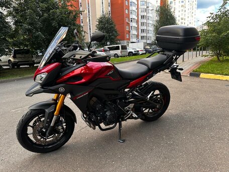 2015 Yamaha MT-09 Tracer (FJ-09), красный, 710000 рублей, вид 1
