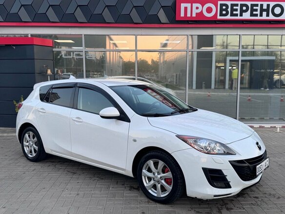 2011 Mazda 3 II (BL) Рестайлинг, белый, 769900 рублей - вид 1