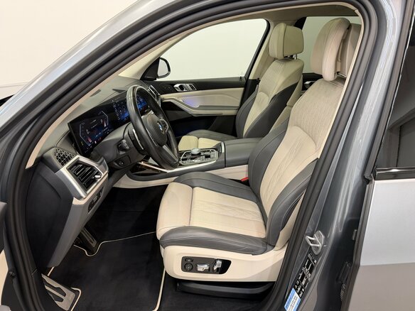 2022 BMW X7 40d I (G07) Рестайлинг, серый, 11900000 рублей - вид 9