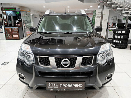 2012 Nissan X-Trail II Рестайлинг, чёрный, 1005000 рублей, вид 2