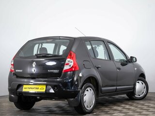 2013 Renault Sandero I, чёрный, 569000 рублей, вид 4