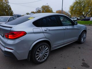 2016 BMW X4 20d I (F26), серебристый, 2550000 рублей, вид 4
