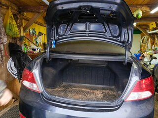 2011 Hyundai Solaris I, чёрный, 300000 рублей, вид 5