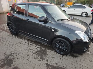 2007 Suzuki Swift AMT III, чёрный, 606000 рублей, вид 2