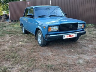 2007 Lada (ВАЗ) 2107, синий, 424000 рублей, вид 1