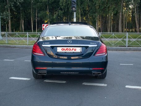 2013 Mercedes-Benz S-Класс 500 VI (W222, C217), чёрный, 2550000 рублей, вид 5