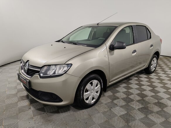 2015 Renault Logan II, бежевый