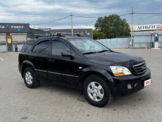 2008 Kia Sorento I Рестайлинг, чёрный, 730000 рублей, вид 1