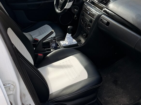 2007 Mazda 3 I (BK) Рестайлинг, белый, 445000 рублей - вид 7