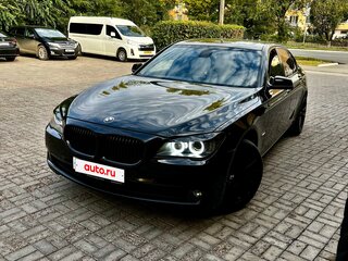 2009 BMW 7 серии 730d V (F01/F02/F04), чёрный, 2200000 рублей, вид 1