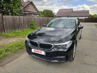 2018 BMW 6 серии Gran Turismo 630d xDrive IV (G32), чёрный, 3700000 рублей, вид 3
