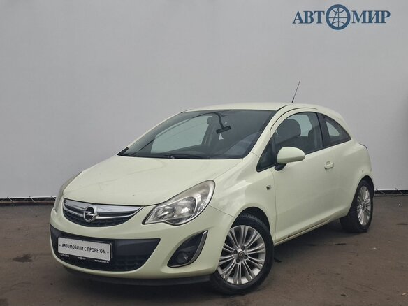 2011 Opel Corsa D Рестайлинг II, белый, 380000 рублей