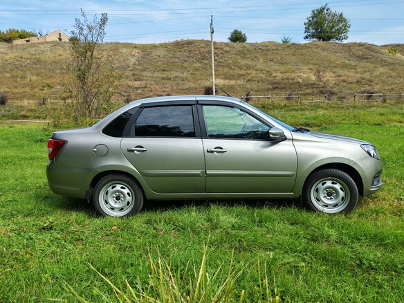 2019 Lada (ВАЗ) Granta I Рестайлинг, серый - вид 3