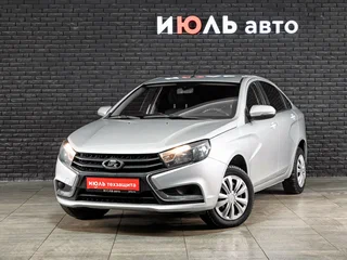 2019 Lada (ВАЗ) Vesta I, серый, 900000 рублей, вид 1