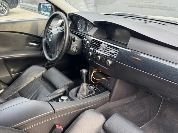 2003 BMW 5 серии 520i V (E60/E61), серый, 899000 рублей - вид 20