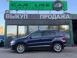 2012 Volkswagen Tiguan I Рестайлинг, синий, 1579000 рублей, вид 2