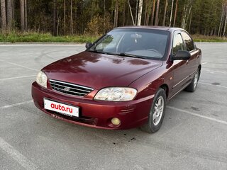2006 Kia Spectra I Рестайлинг 2, красный, 300000 рублей, вид 1