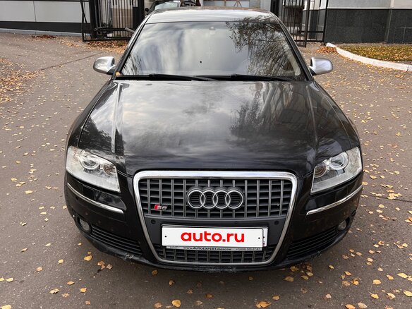 2004 Audi A8 Long II (D3), чёрный, 700000 рублей