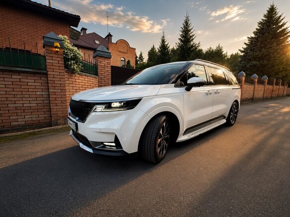 2021 Kia Carnival IV, белый