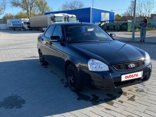 2007 Lada (ВАЗ) Priora I, чёрный, 350000 рублей, вид 3