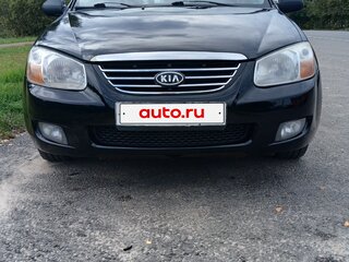 2008 Kia Cerato I Рестайлинг, чёрный, 560000 рублей, вид 2