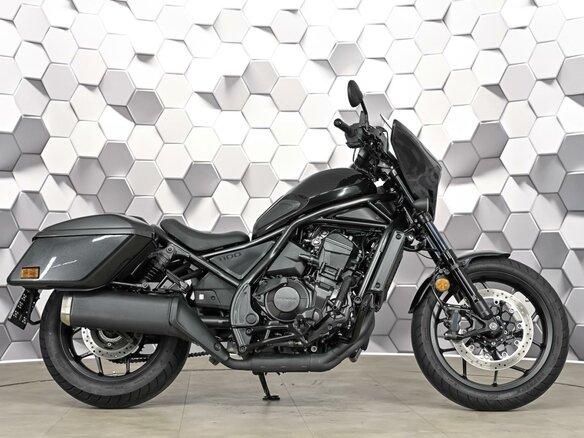 2023 Honda CMX 1100 Rebel, чёрный, 977000 рублей - вид 2