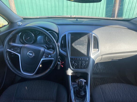 2012 Opel Astra J Рестайлинг, синий - вид 9