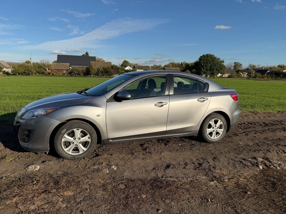 2010 Mazda 3 II (BL), серый, 935000 рублей - вид 3