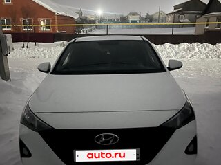 2020 Hyundai Solaris II Рестайлинг, белый, 1500000 рублей, вид 1