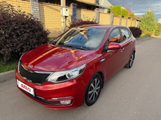 2017 Kia Rio III Рестайлинг, красный, 1099000 рублей, вид 1