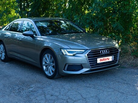 2019 Audi A6 45 TFSI V (C8), бежевый, 3100000 рублей, вид 1